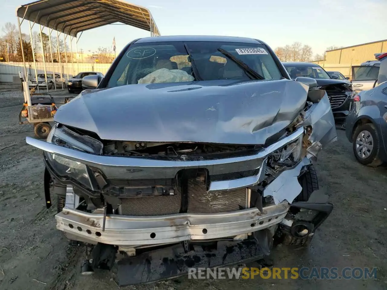 5 fotografías del automóvil dañado 5FNYF5H51LB026045 HONDA PILOT 2020