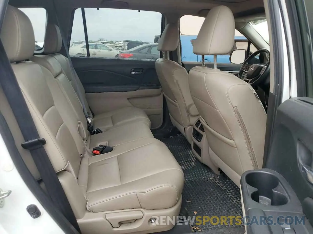 10 fotografías del automóvil dañado 5FNYF5H52LB029309 HONDA PILOT 2020