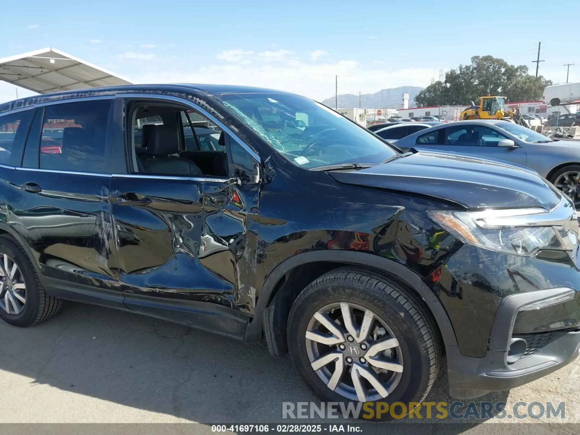 6 fotografías del automóvil dañado 5FNYF5H54LB009448 HONDA PILOT 2020