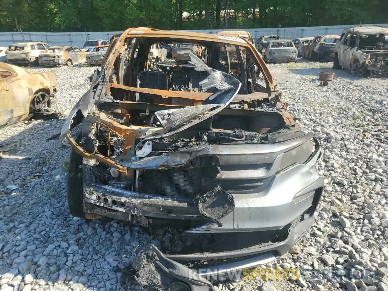 5 fotografías del automóvil dañado 5FNYF5H54LB010406 HONDA PILOT 2020