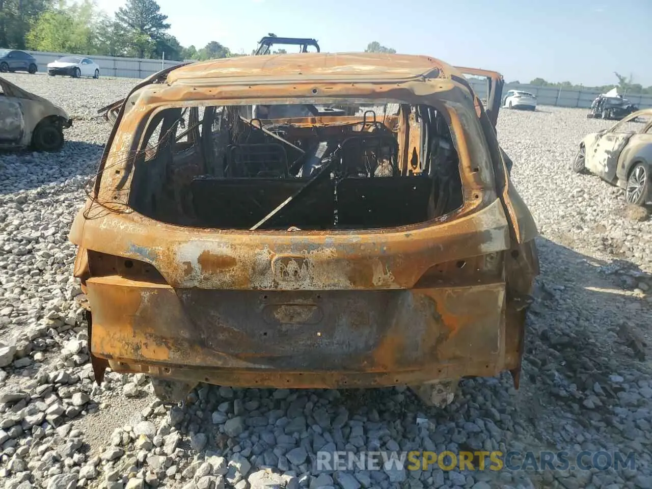 6 fotografías del automóvil dañado 5FNYF5H54LB010406 HONDA PILOT 2020