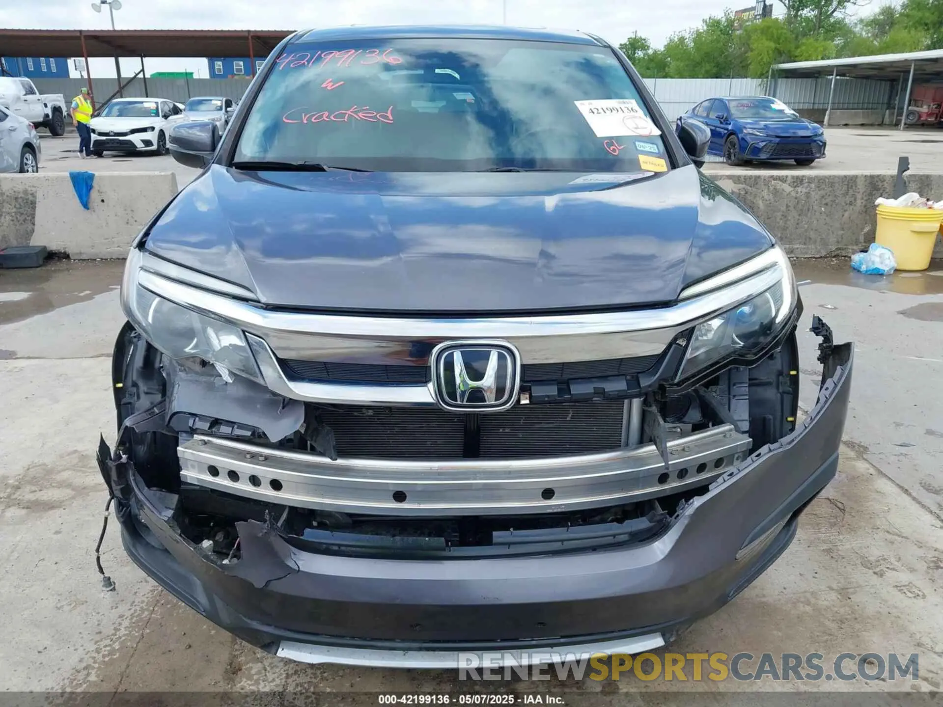 18 fotografías del automóvil dañado 5FNYF5H54LB020224 HONDA PILOT 2020