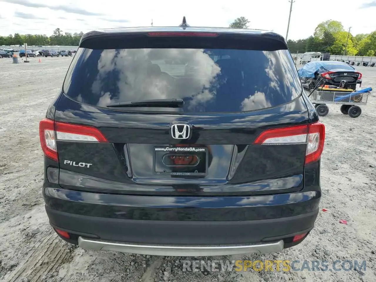 6 fotografías del automóvil dañado 5FNYF5H54LB023978 HONDA PILOT 2020
