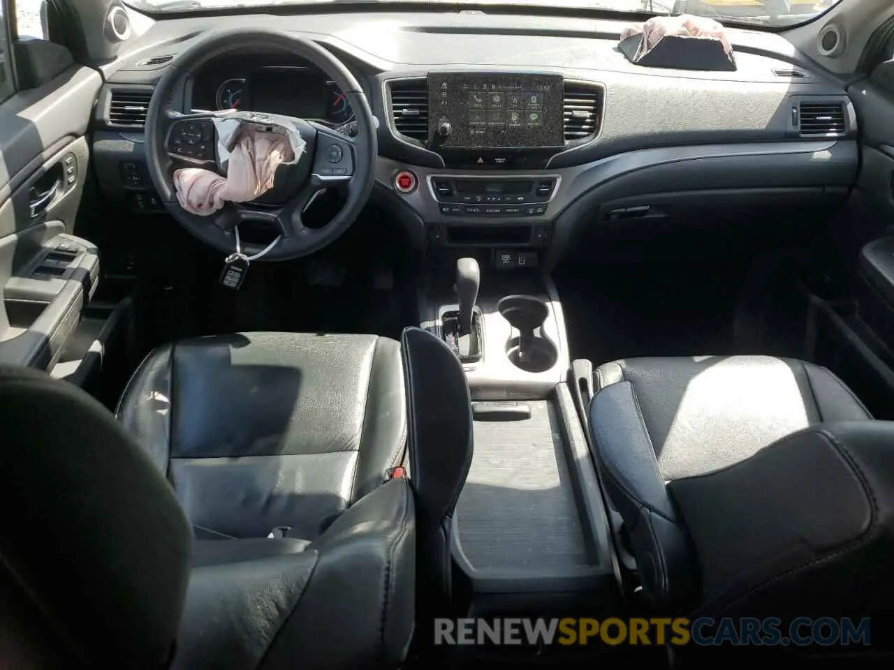 8 fotografías del automóvil dañado 5FNYF5H54LB023978 HONDA PILOT 2020