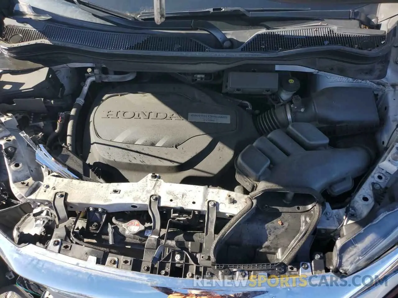 12 fotografías del automóvil dañado 5FNYF5H57LB005393 HONDA PILOT 2020