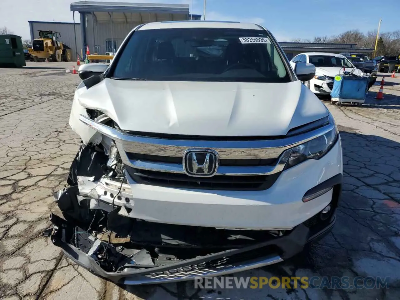 5 fotografías del automóvil dañado 5FNYF5H57LB005393 HONDA PILOT 2020