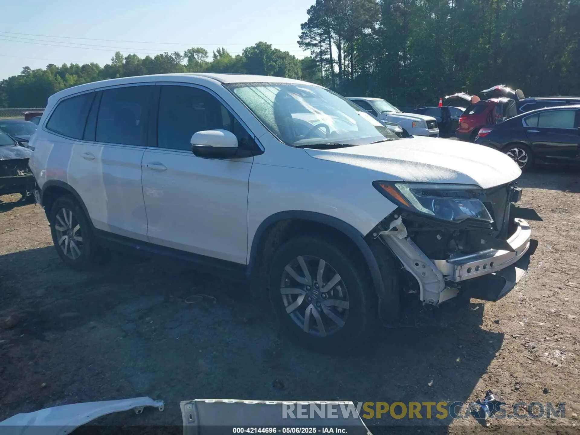 1 fotografías del automóvil dañado 5FNYF5H57LB008441 HONDA PILOT 2020
