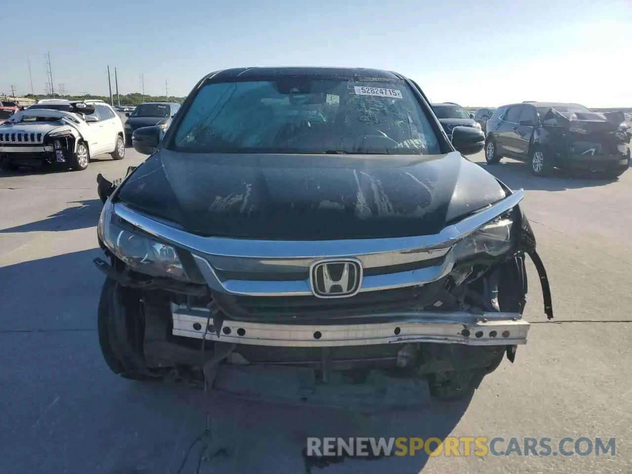 5 fotografías del automóvil dañado 5FNYF5H57LB019892 HONDA PILOT 2020