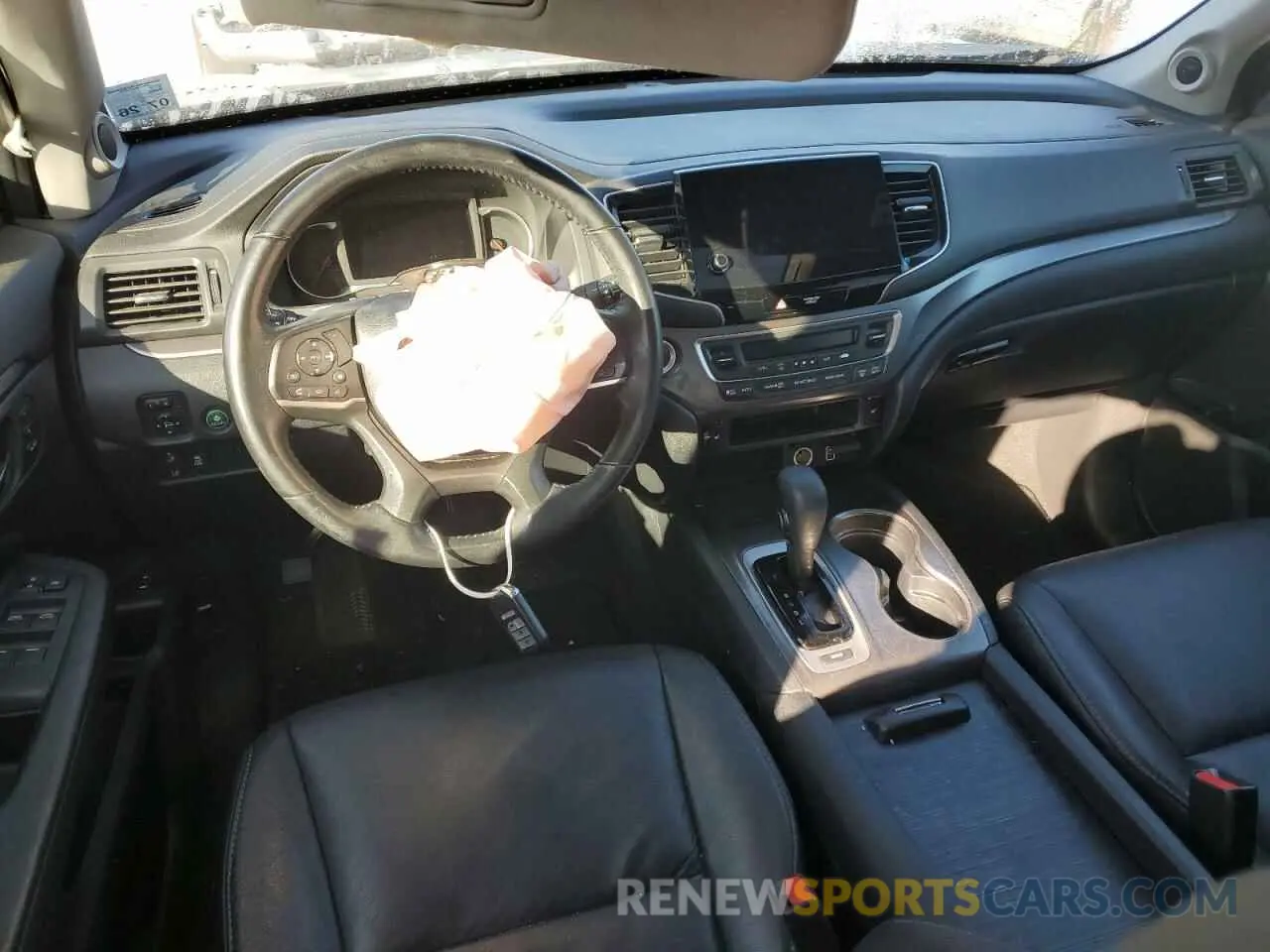 8 fotografías del automóvil dañado 5FNYF5H57LB019892 HONDA PILOT 2020