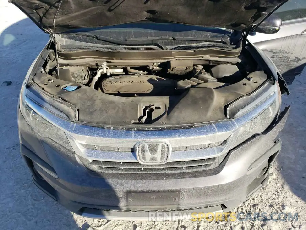 12 fotografías del automóvil dañado 5FNYF5H58LB006553 HONDA PILOT 2020