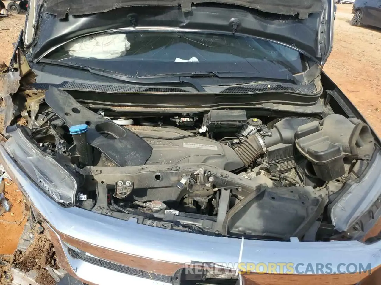 14 fotografías del automóvil dañado 5FNYF5H59LB009624 HONDA PILOT 2020