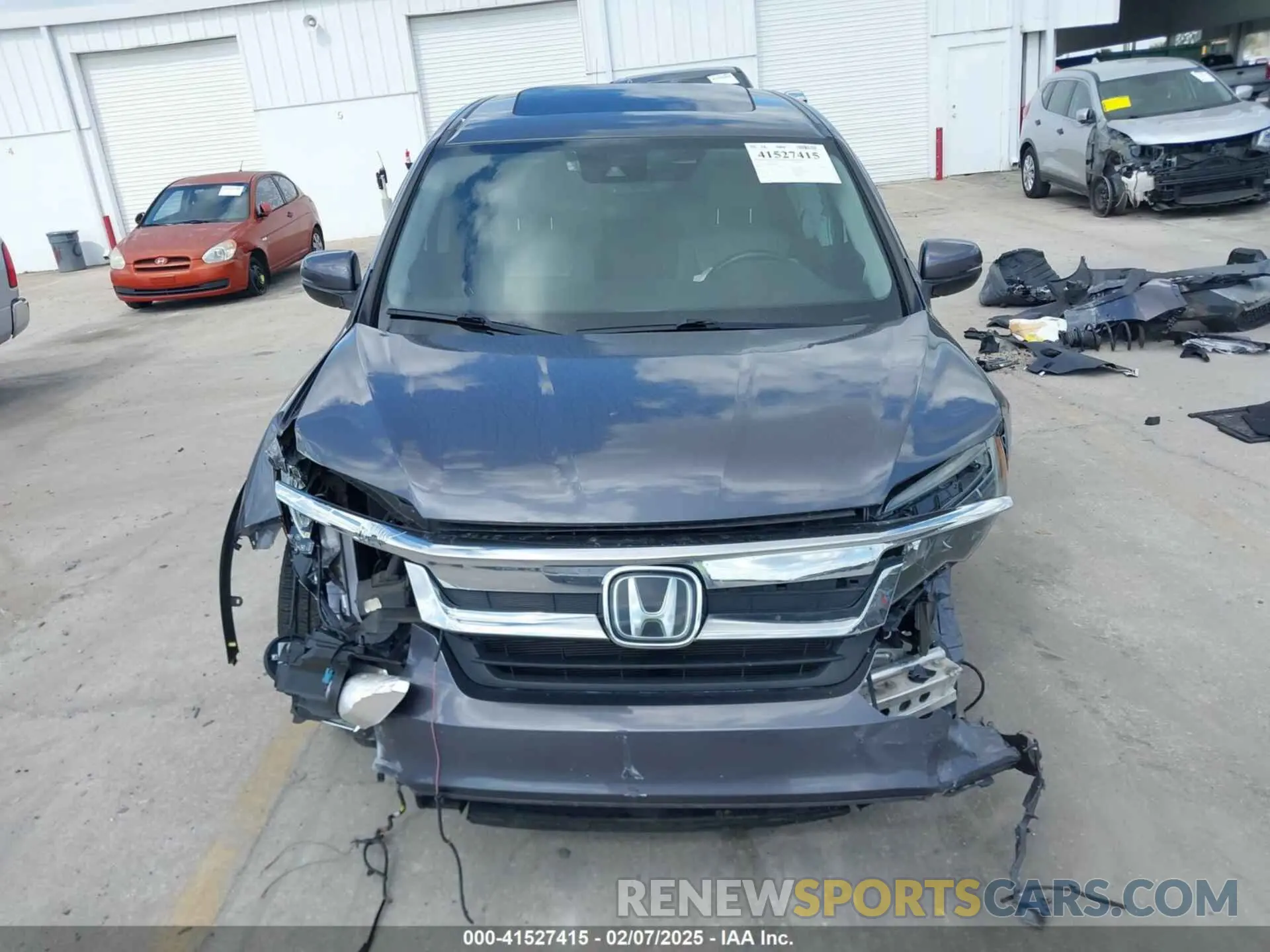 13 fotografías del automóvil dañado 5FNYF5H59LB014497 HONDA PILOT 2020