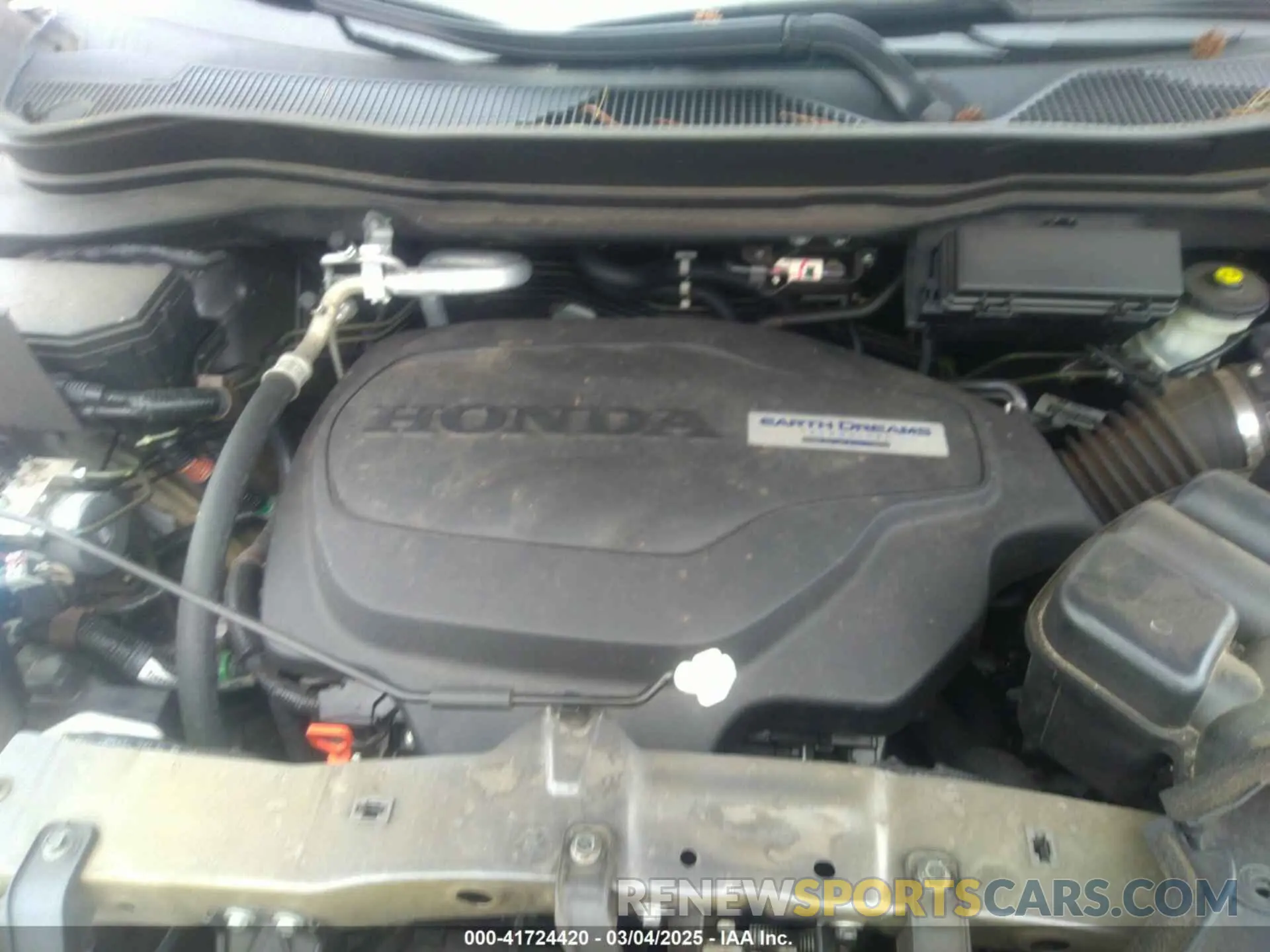 10 fotografías del automóvil dañado 5FNYF5H59LB023572 HONDA PILOT 2020
