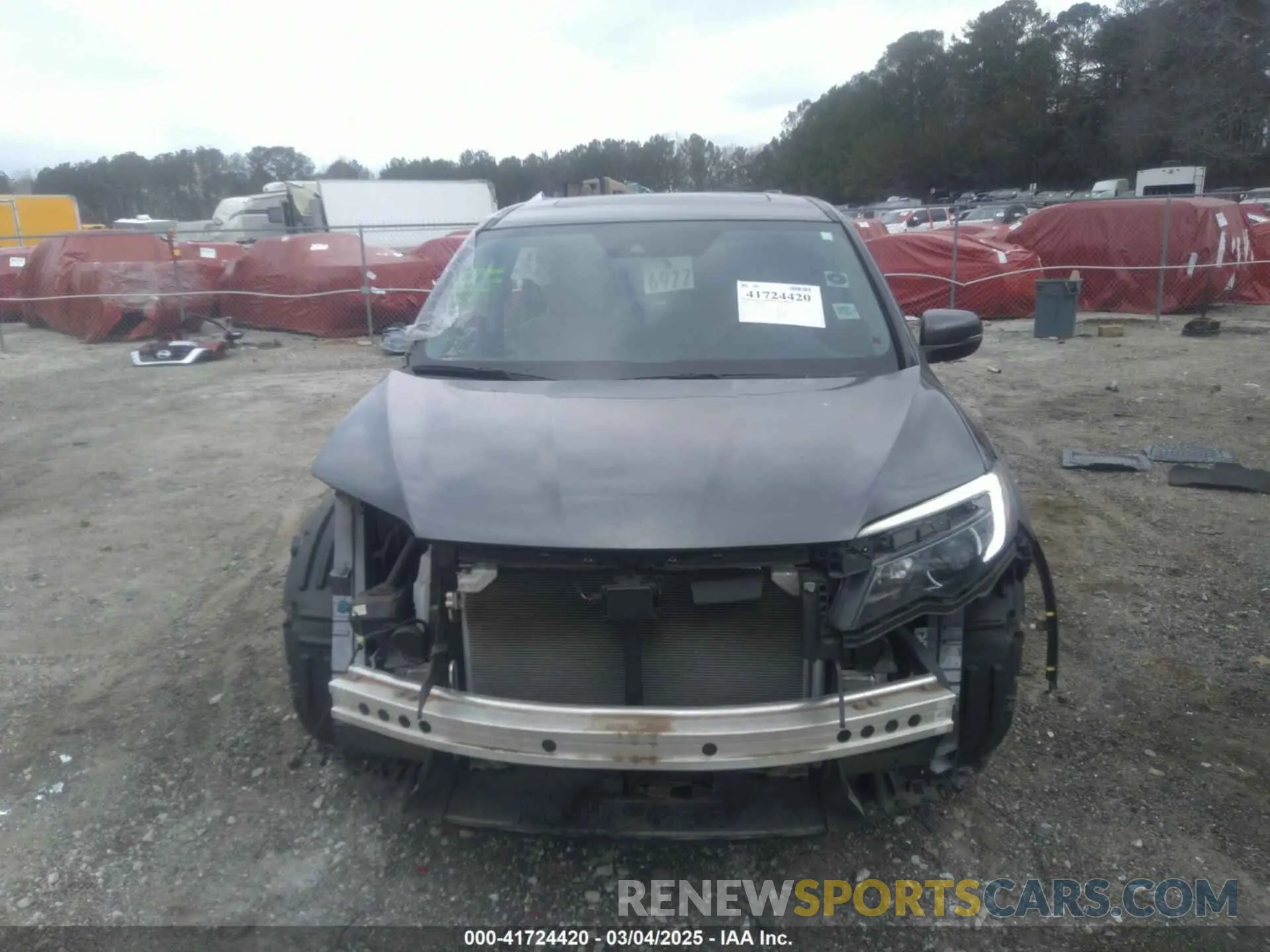 13 fotografías del automóvil dañado 5FNYF5H59LB023572 HONDA PILOT 2020