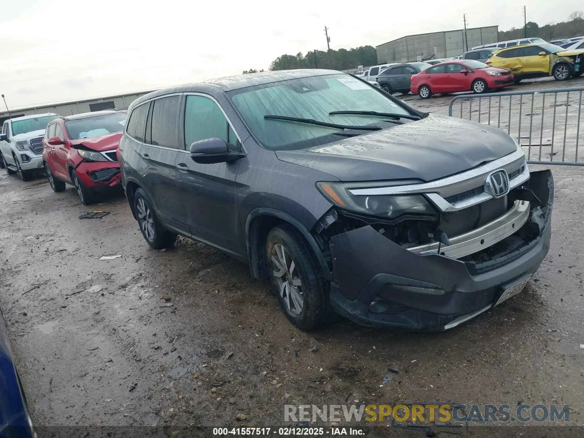 1 fotografías del automóvil dañado 5FNYF5H5XLB017103 HONDA PILOT 2020