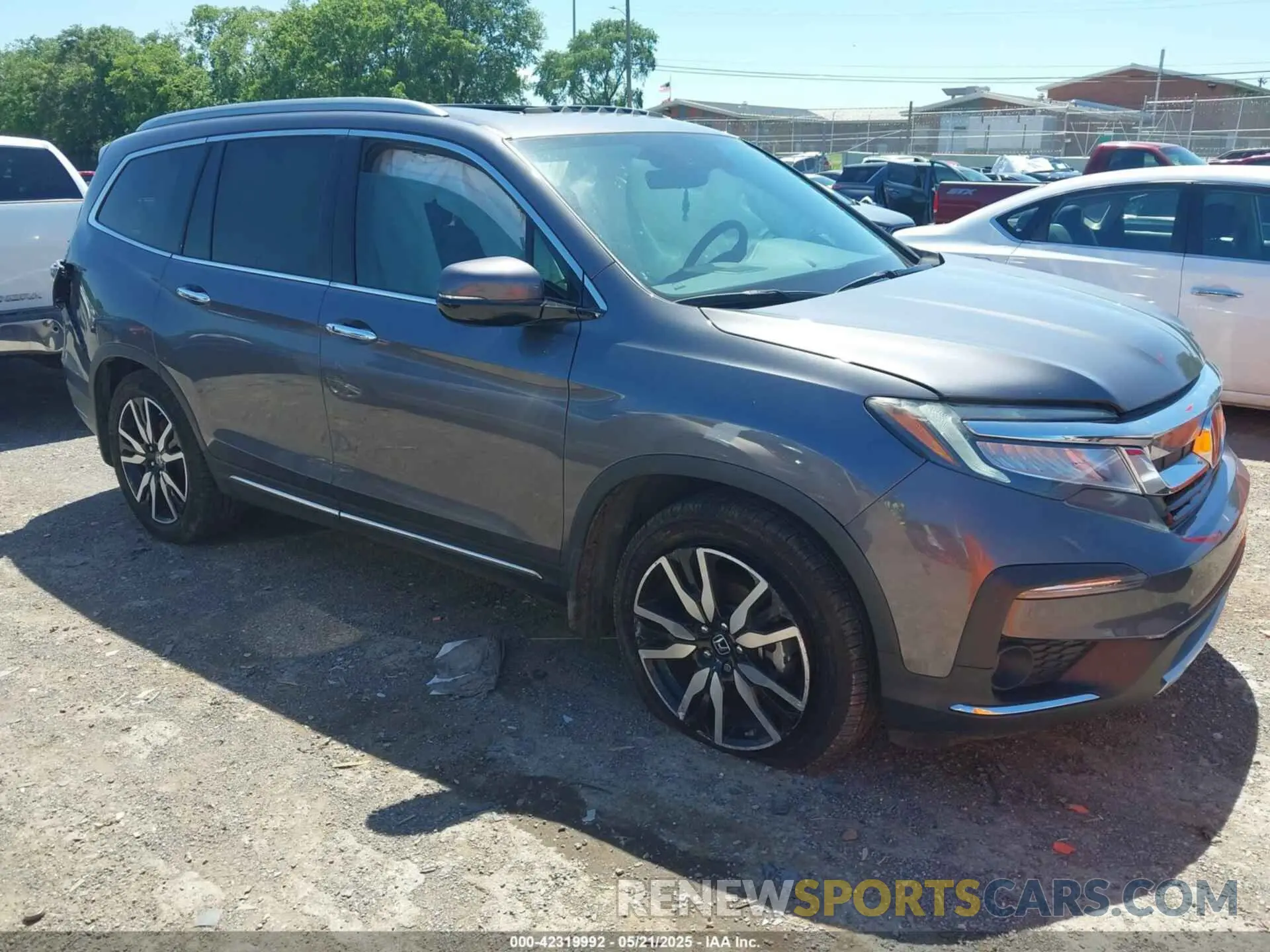 1 fotografías del automóvil dañado 5FNYF5H69LB015626 HONDA PILOT 2020