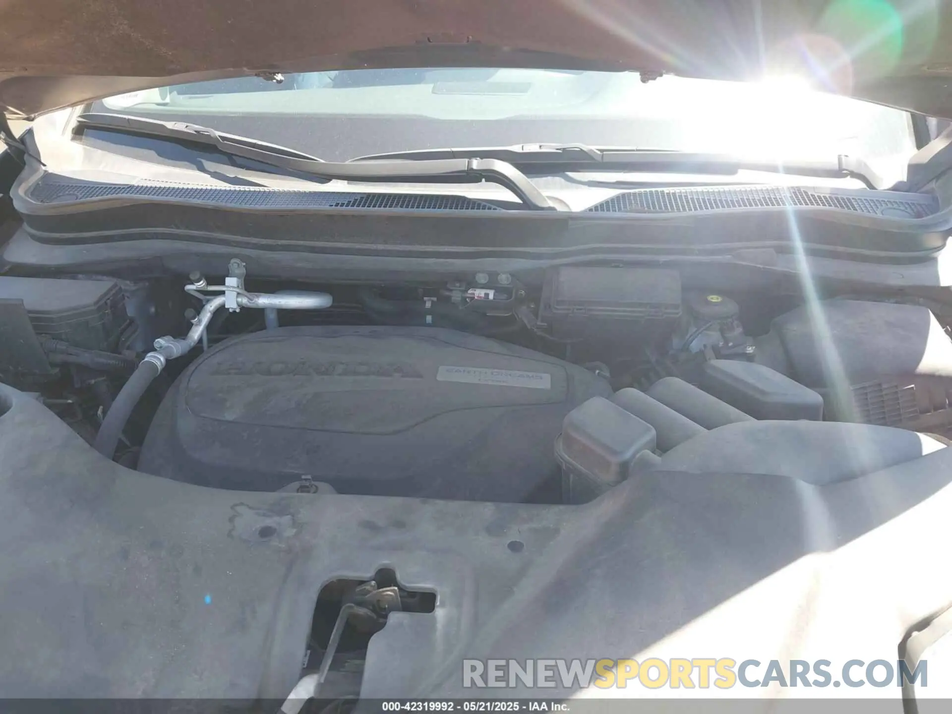 10 fotografías del automóvil dañado 5FNYF5H69LB015626 HONDA PILOT 2020