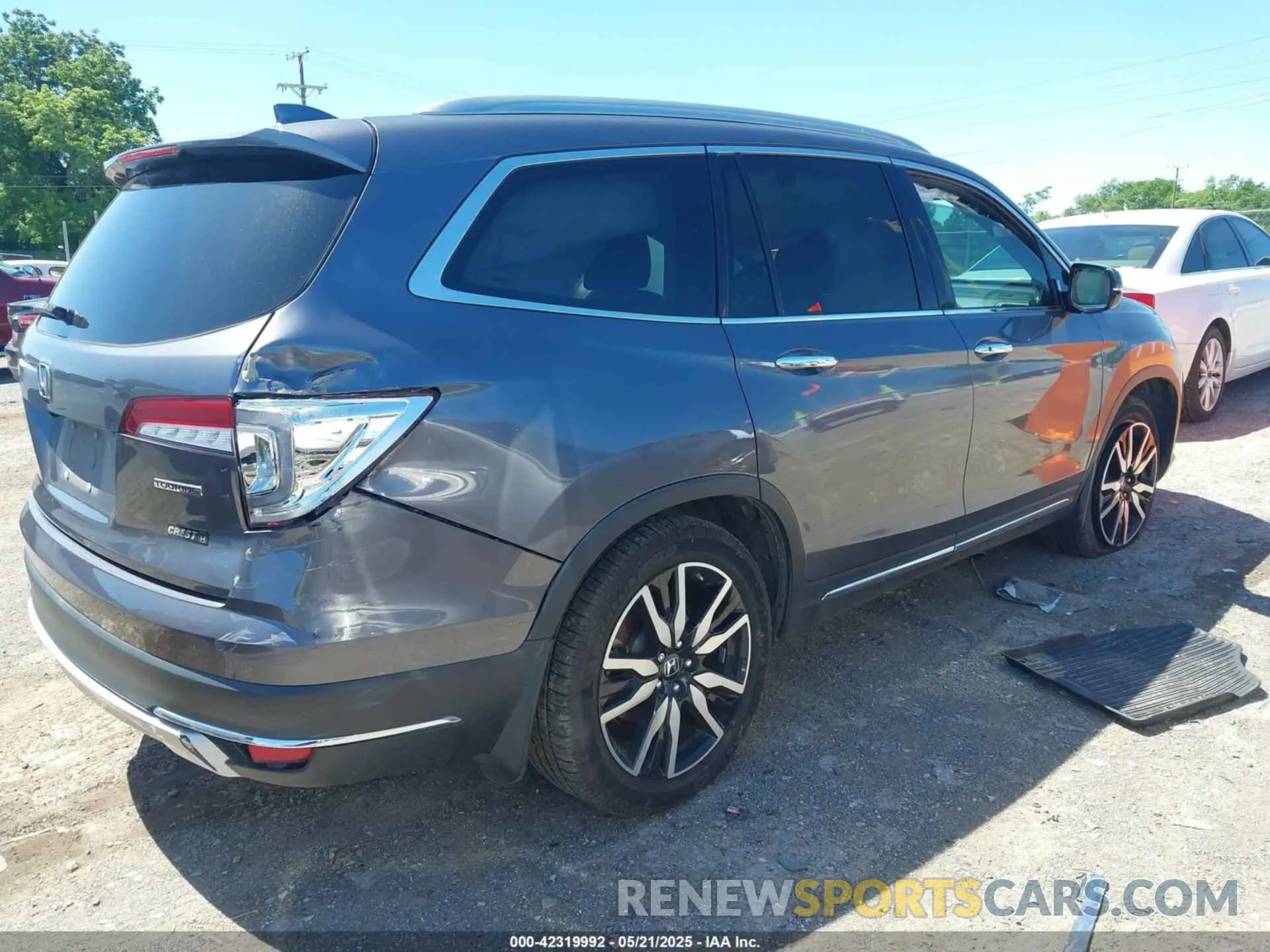 4 fotografías del automóvil dañado 5FNYF5H69LB015626 HONDA PILOT 2020