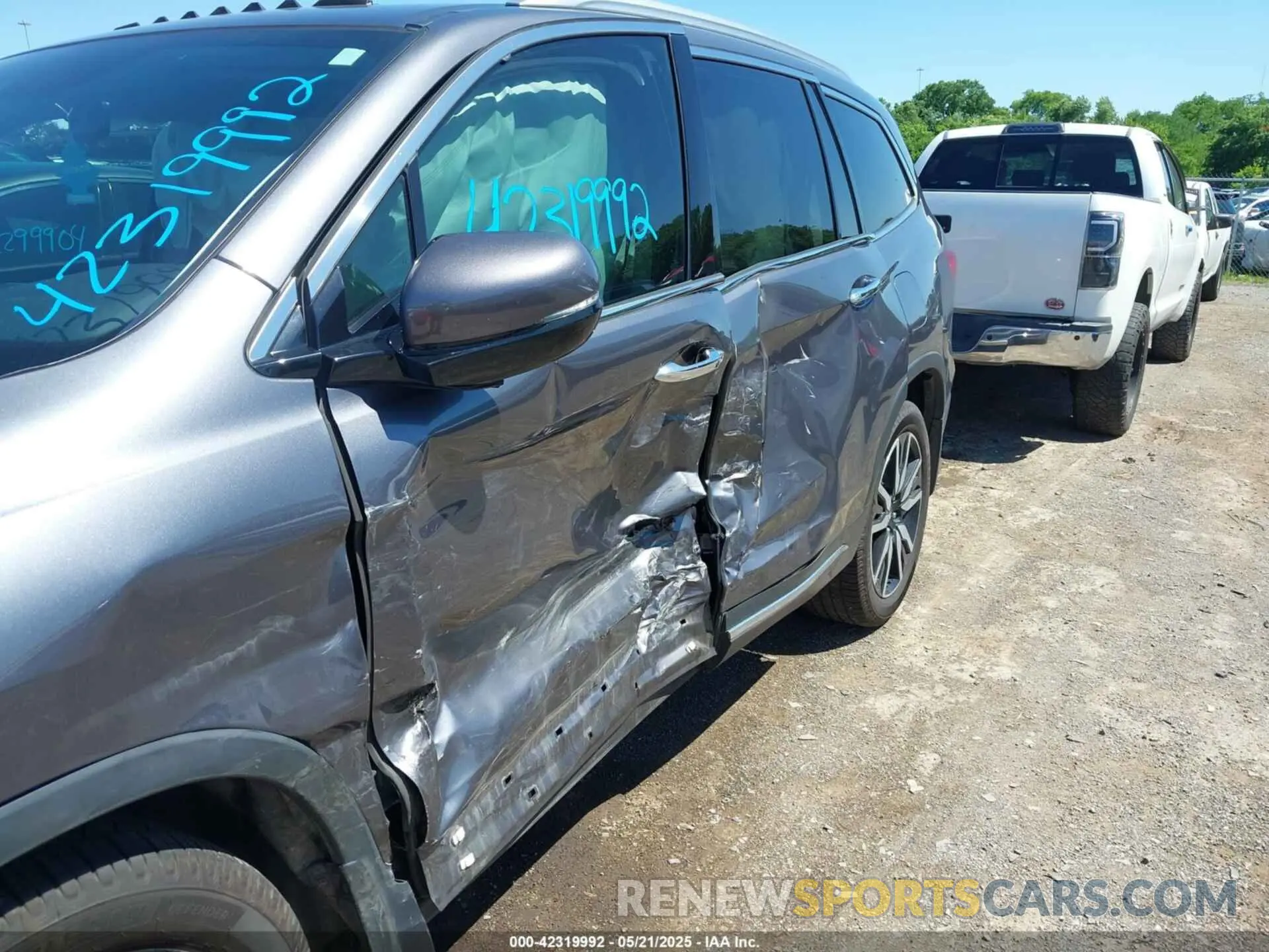 6 fotografías del automóvil dañado 5FNYF5H69LB015626 HONDA PILOT 2020