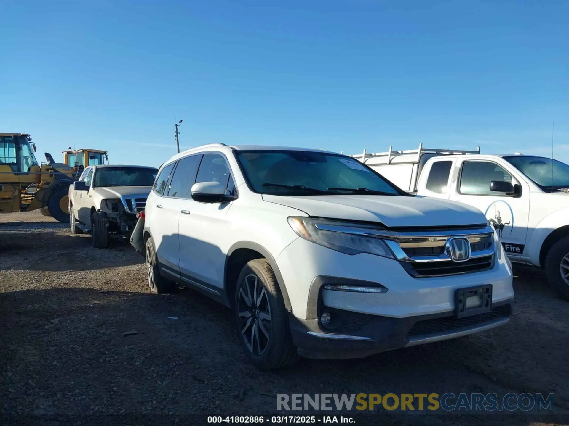 1 fotografías del automóvil dañado 5FNYF5H6XLB016364 HONDA PILOT 2020