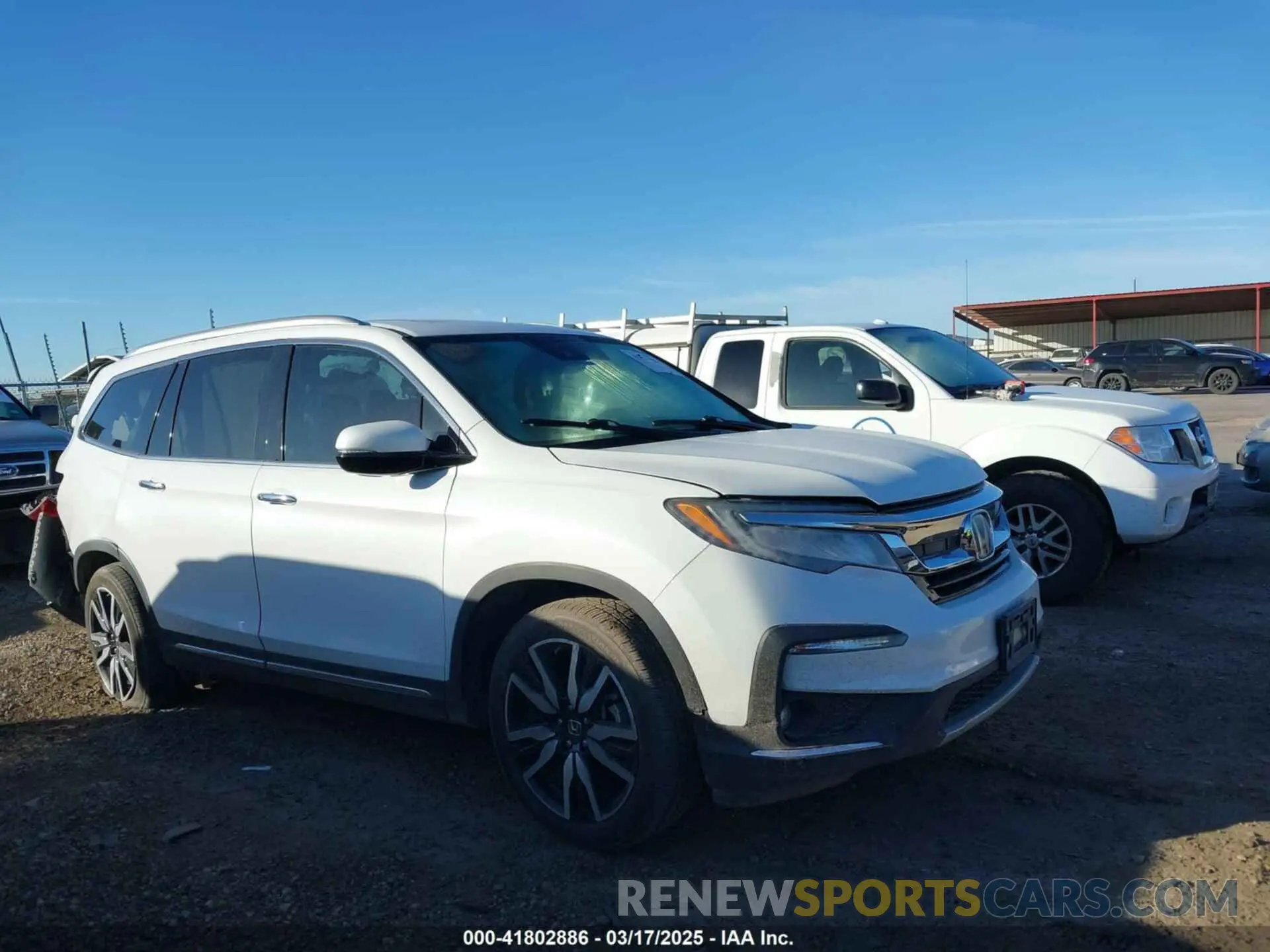 13 fotografías del automóvil dañado 5FNYF5H6XLB016364 HONDA PILOT 2020