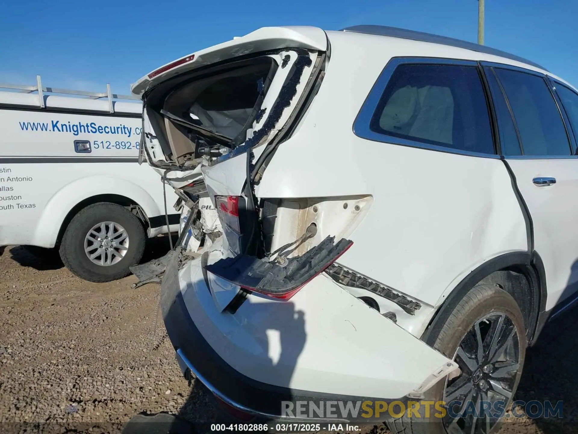 18 fotografías del automóvil dañado 5FNYF5H6XLB016364 HONDA PILOT 2020