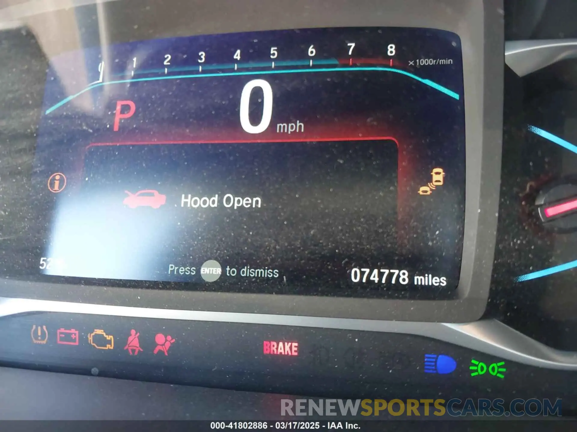 7 fotografías del automóvil dañado 5FNYF5H6XLB016364 HONDA PILOT 2020