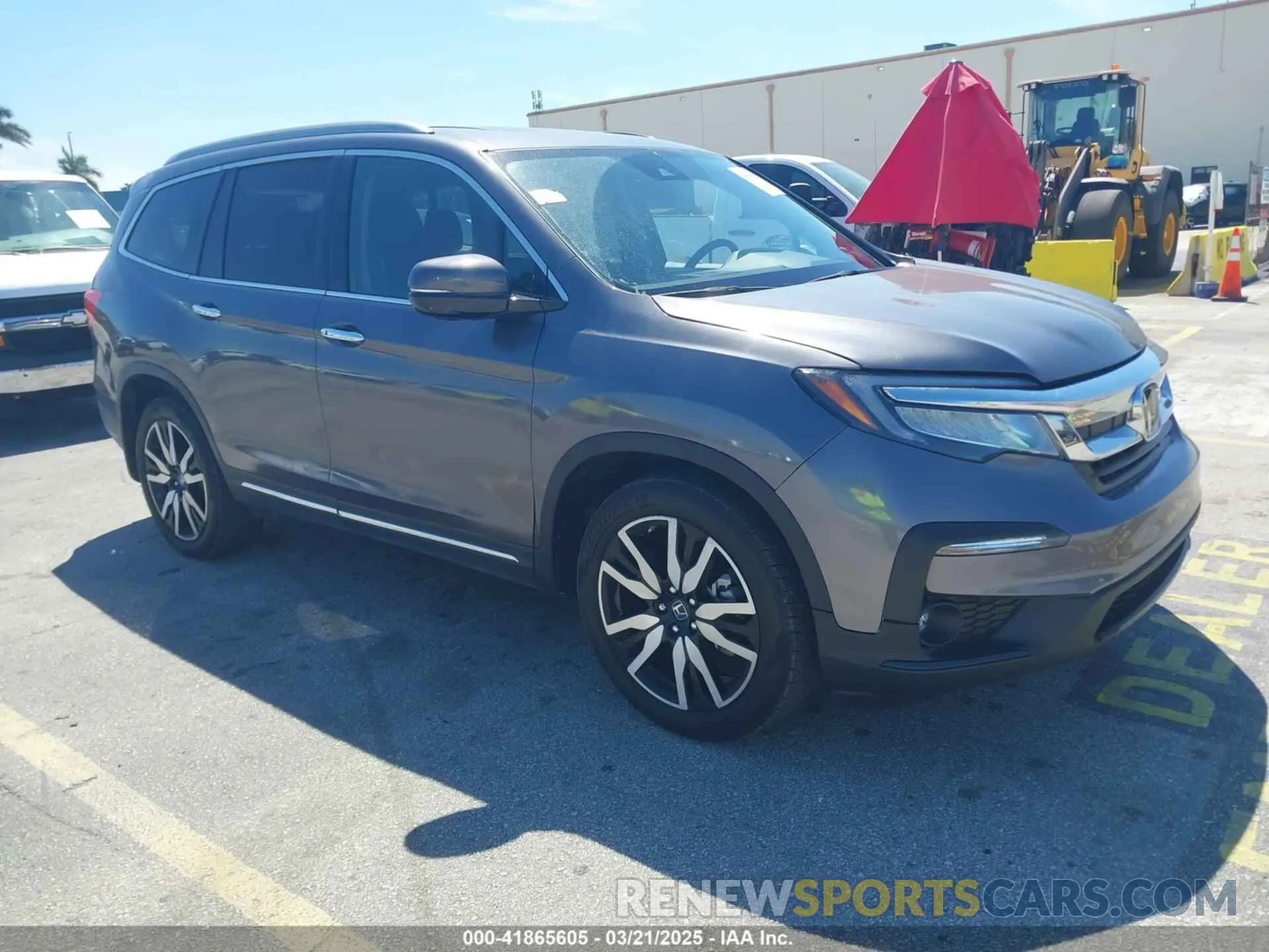 1 fotografías del automóvil dañado 5FNYF5H90LB000801 HONDA PILOT 2020