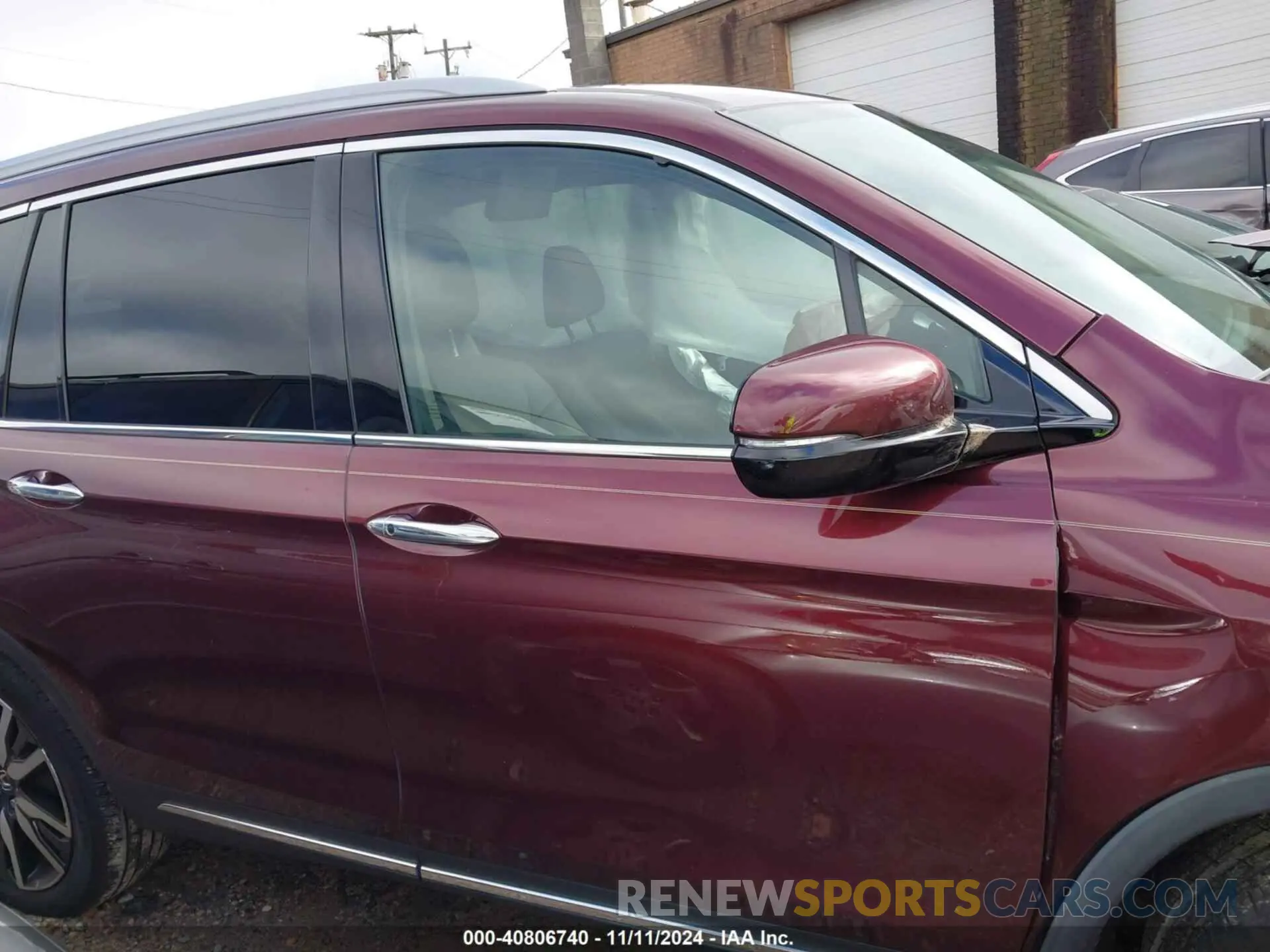 13 fotografías del automóvil dañado 5FNYF5H94LB012062 HONDA PILOT 2020
