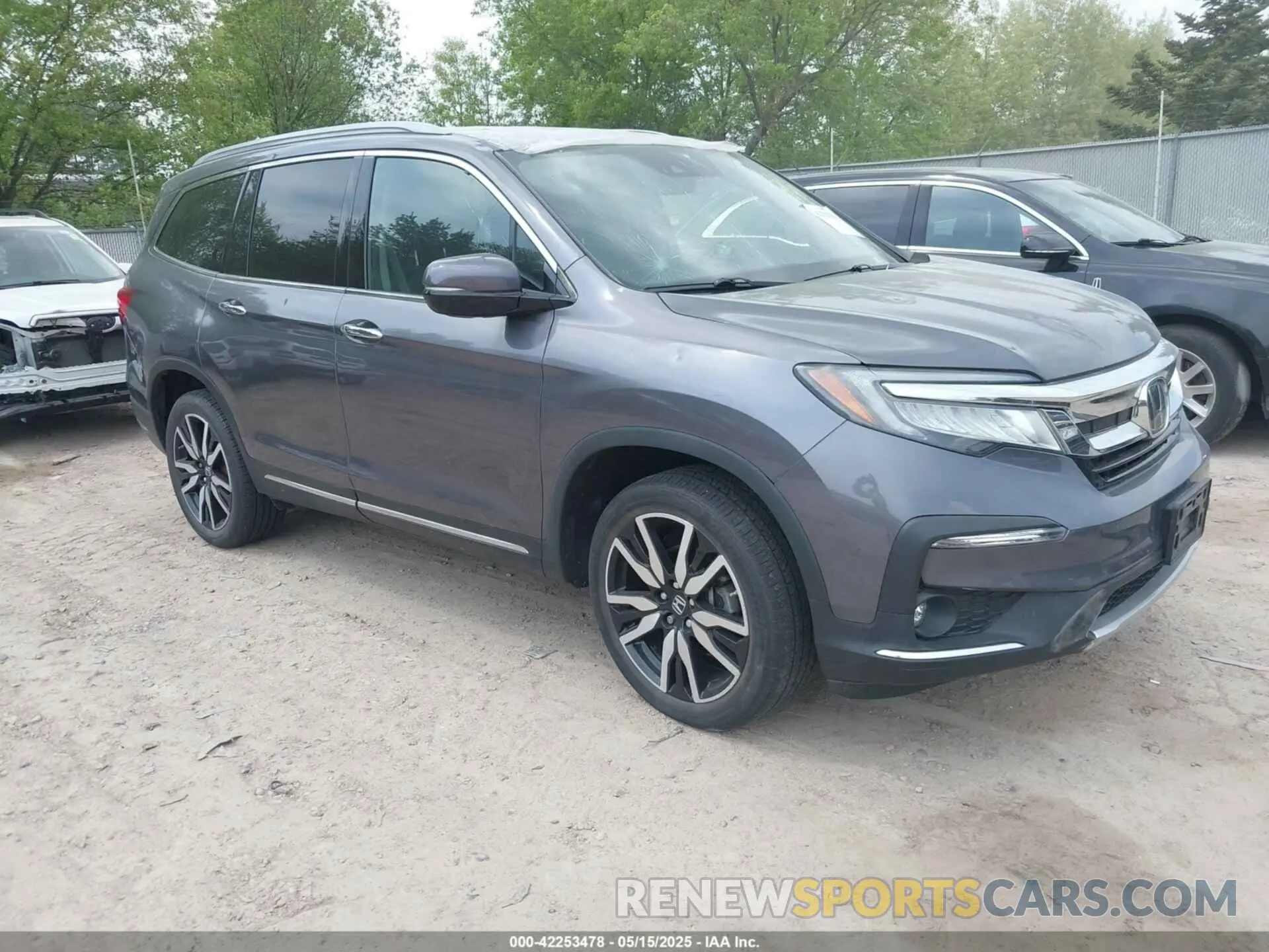 1 fotografías del automóvil dañado 5FNYF6H00LB027472 HONDA PILOT 2020