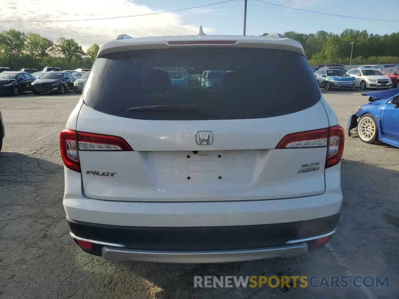 6 fotografías del automóvil dañado 5FNYF6H01LB047889 HONDA PILOT 2020