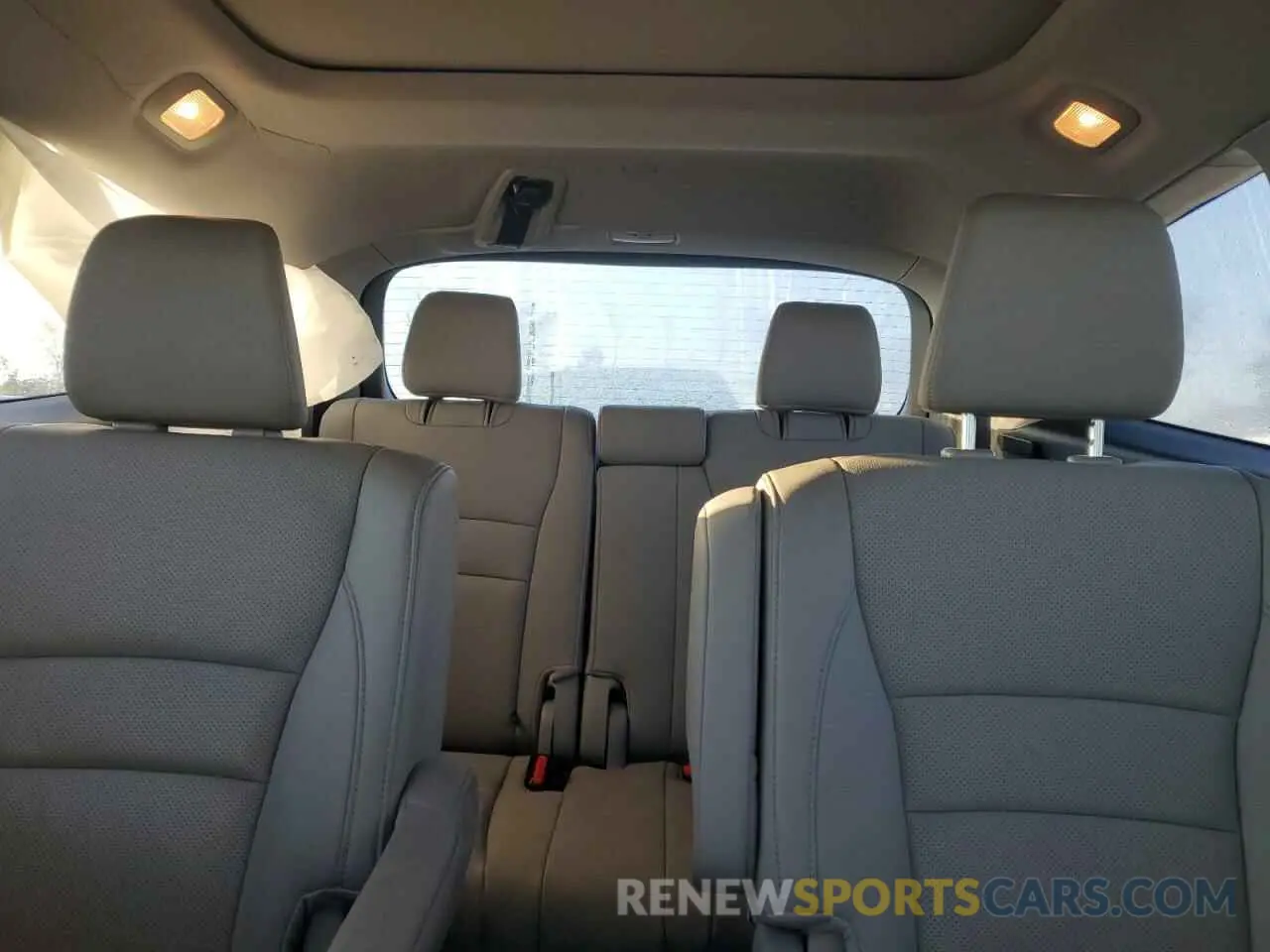 10 fotografías del automóvil dañado 5FNYF6H02LB036383 HONDA PILOT 2020