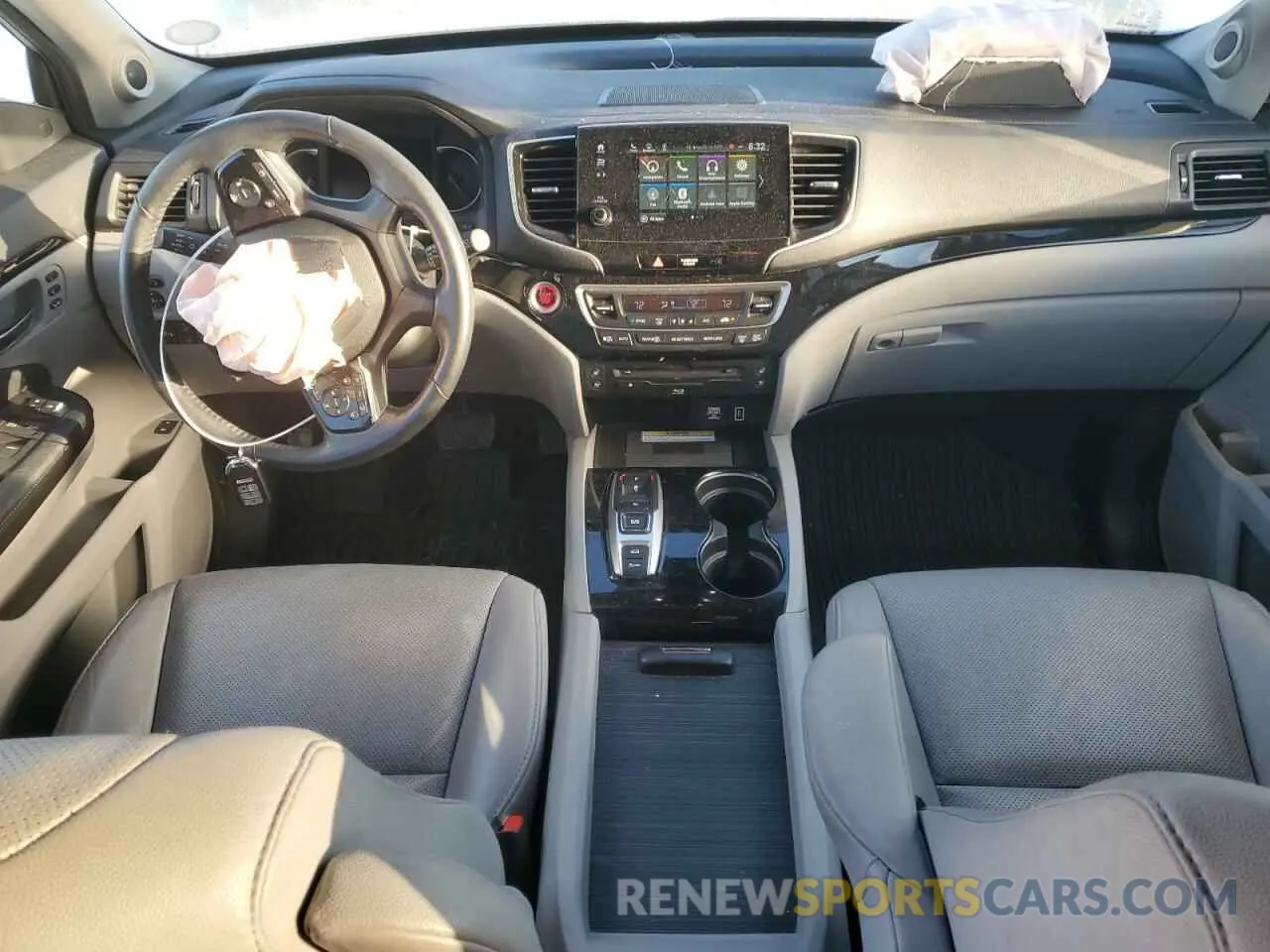 8 fotografías del automóvil dañado 5FNYF6H02LB036383 HONDA PILOT 2020