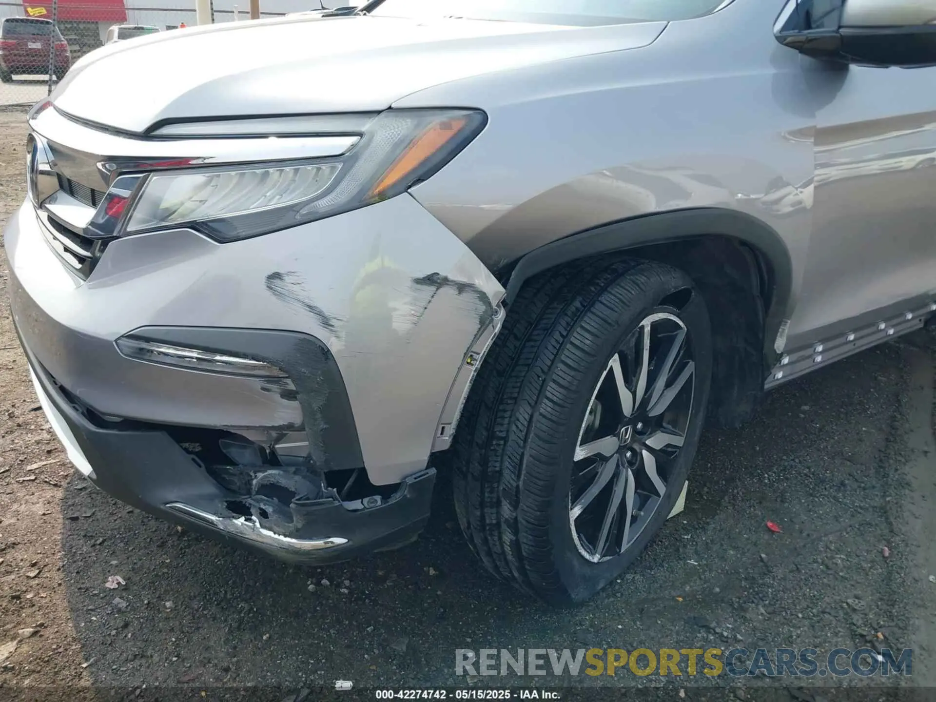 6 fotografías del automóvil dañado 5FNYF6H0XLB020657 HONDA PILOT 2020
