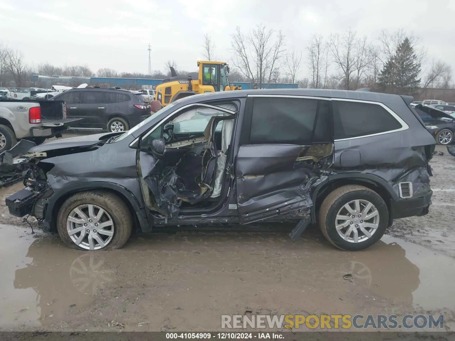 15 fotografías del automóvil dañado 5FNYF6H10LB027268 HONDA PILOT 2020