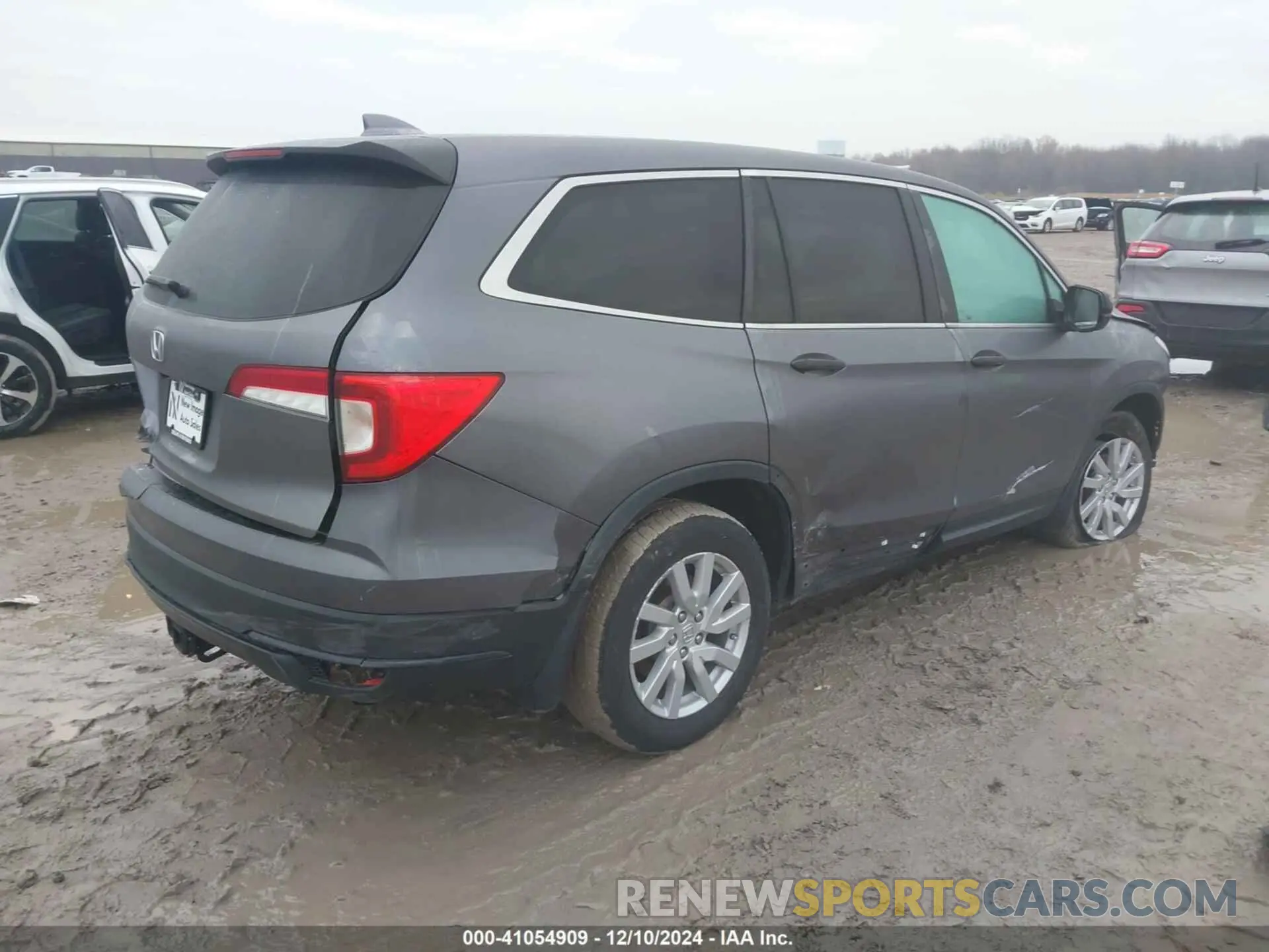 4 fotografías del automóvil dañado 5FNYF6H10LB027268 HONDA PILOT 2020