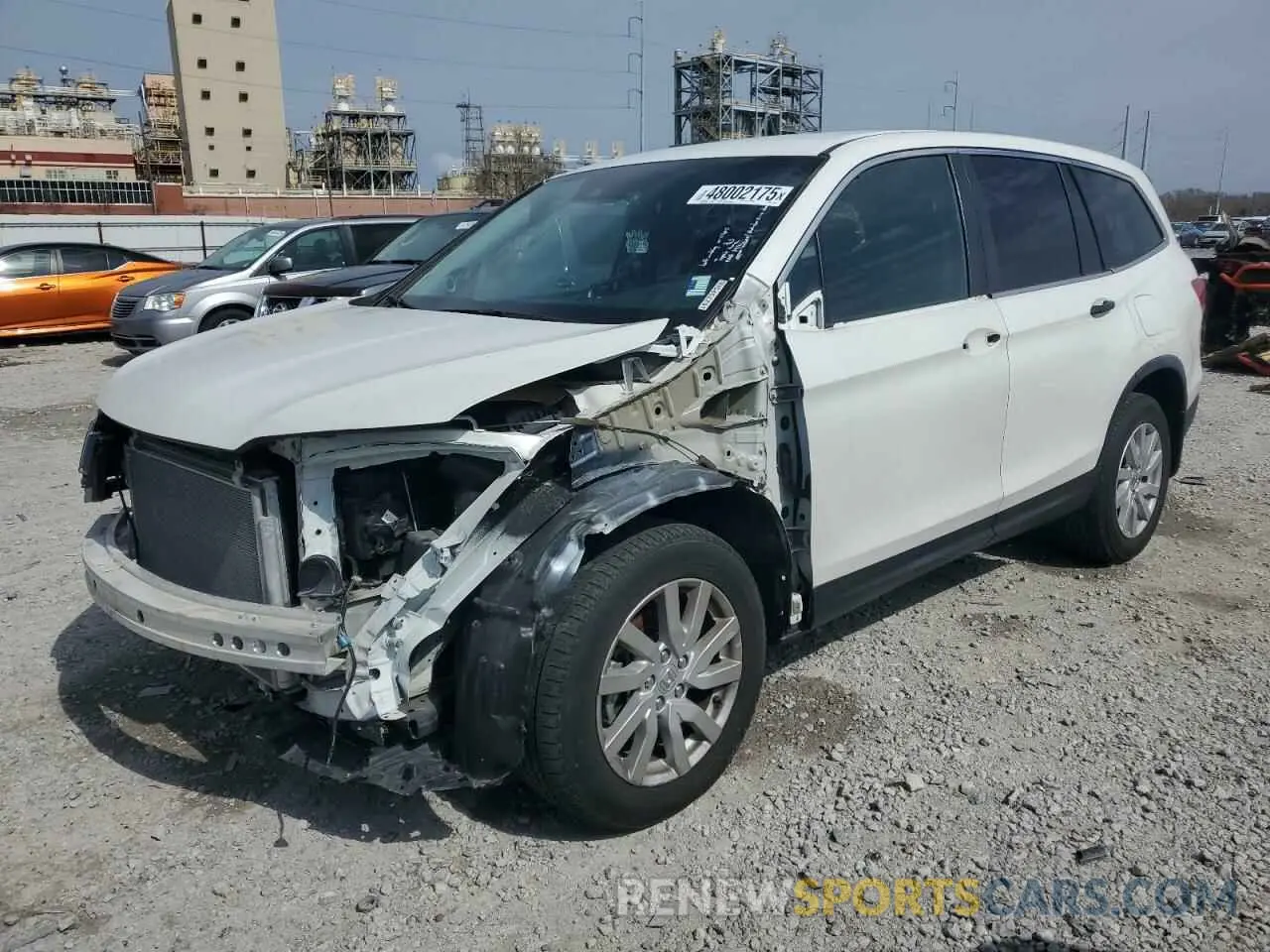 1 fotografías del automóvil dañado 5FNYF6H17LB019488 HONDA PILOT 2020