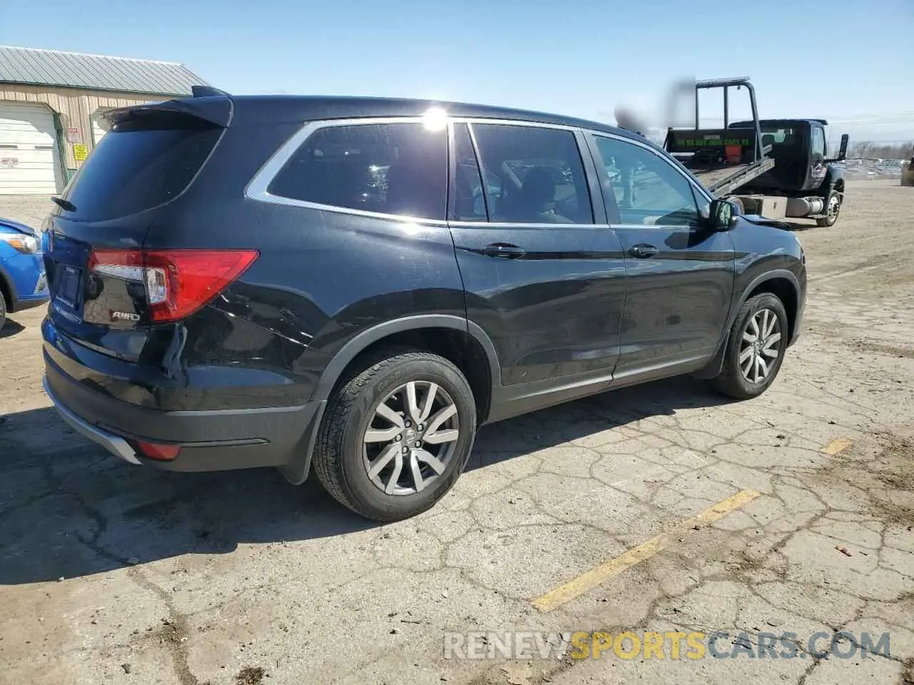 3 fotografías del automóvil dañado 5FNYF6H34LB040400 HONDA PILOT 2020