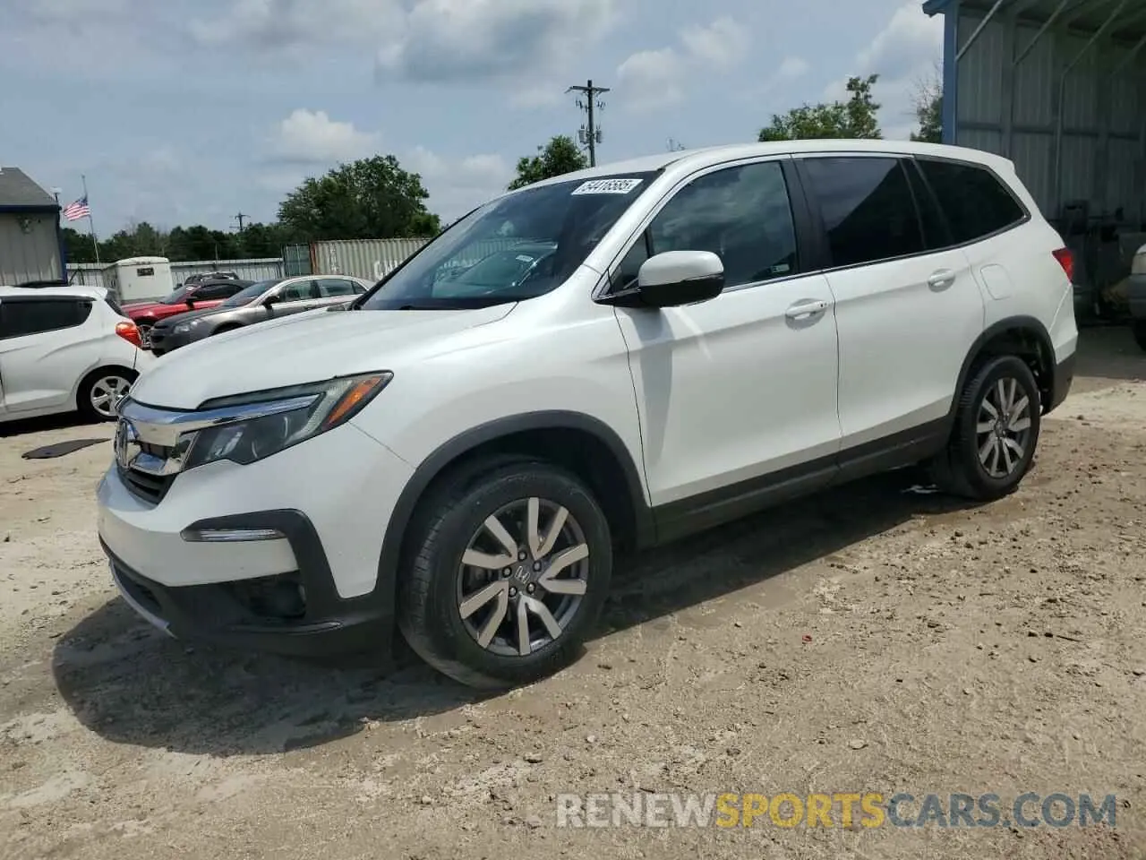 1 fotografías del automóvil dañado 5FNYF6H35LB021290 HONDA PILOT 2020