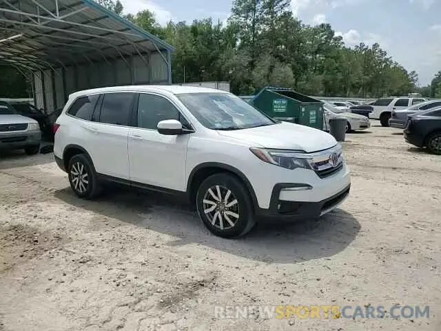 14 fotografías del automóvil dañado 5FNYF6H35LB021290 HONDA PILOT 2020