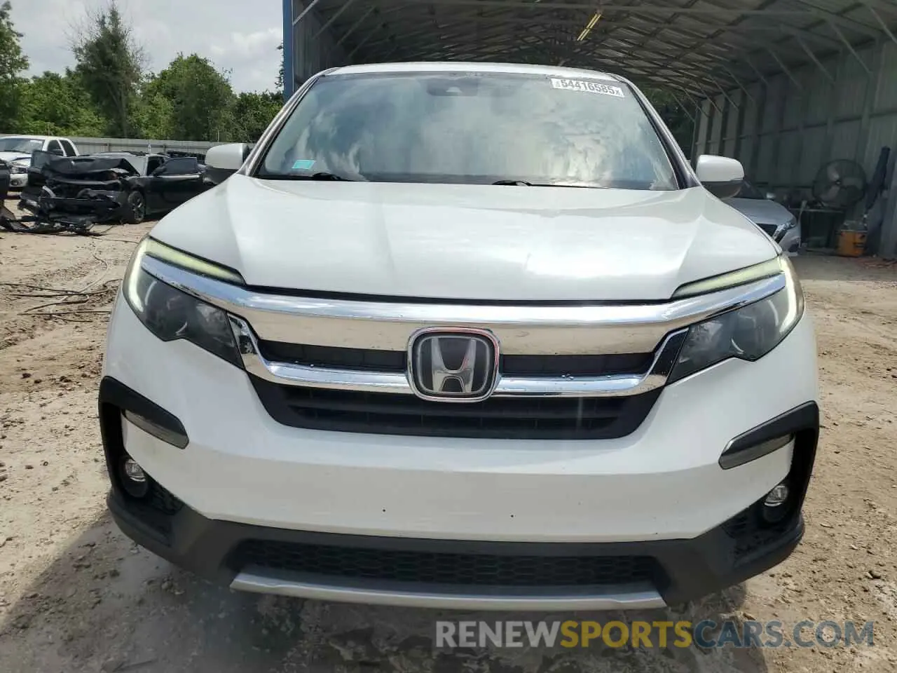 5 fotografías del automóvil dañado 5FNYF6H35LB021290 HONDA PILOT 2020