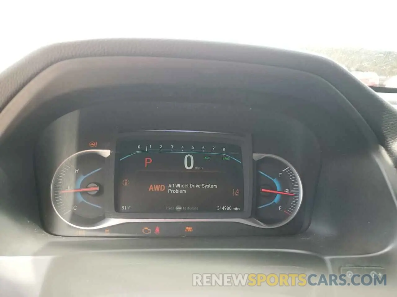 9 fotografías del automóvil dañado 5FNYF6H35LB021290 HONDA PILOT 2020