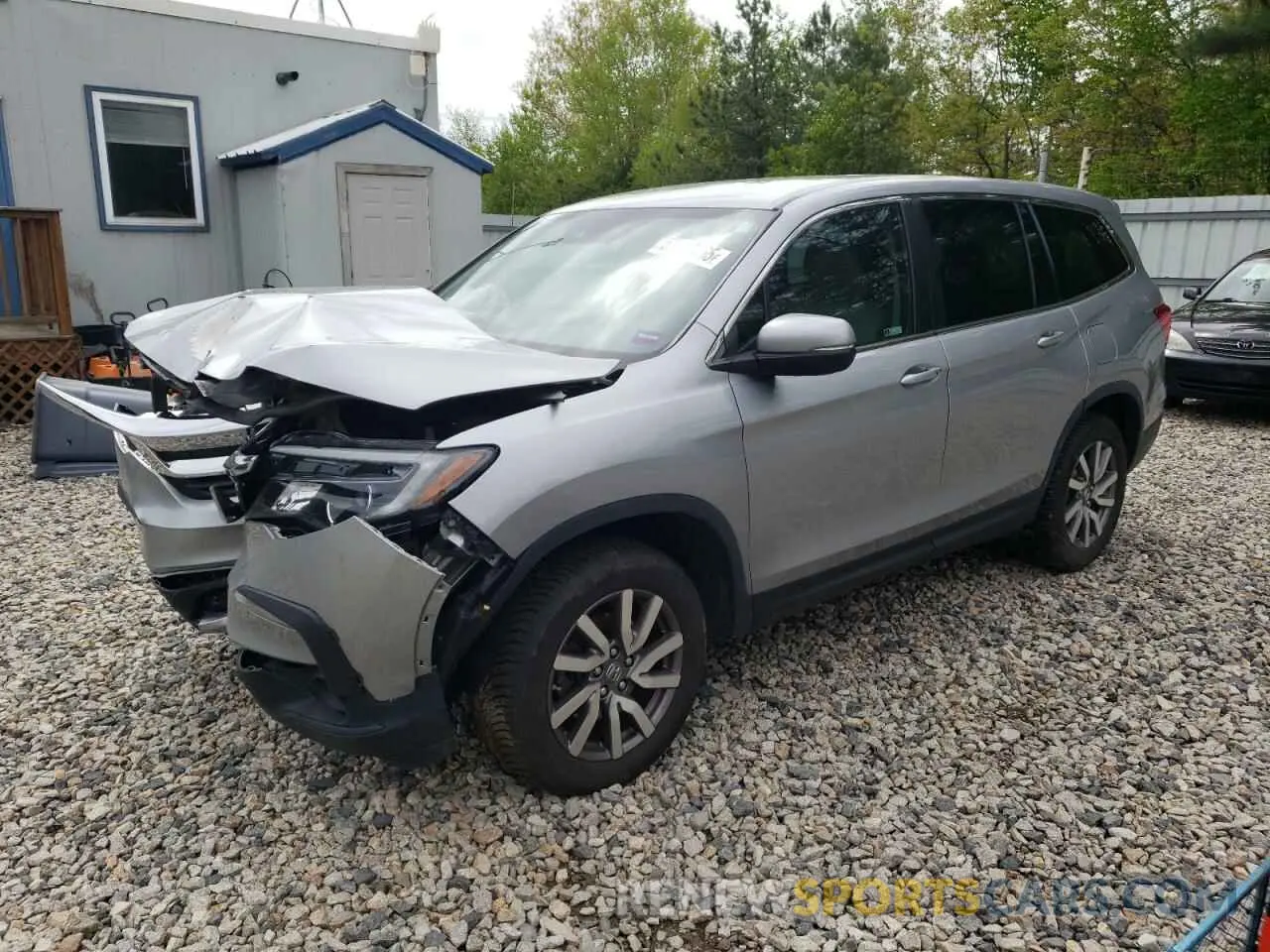 1 fotografías del automóvil dañado 5FNYF6H36LB064908 HONDA PILOT 2020