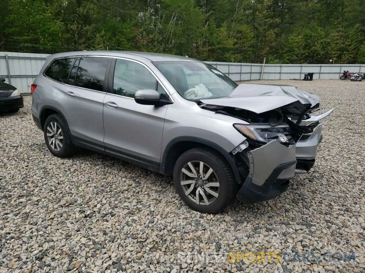 4 fotografías del automóvil dañado 5FNYF6H36LB064908 HONDA PILOT 2020