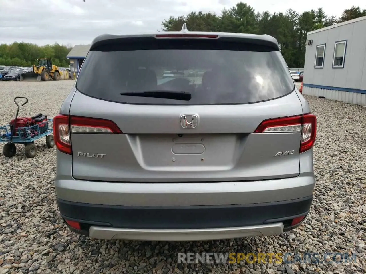 6 fotografías del automóvil dañado 5FNYF6H36LB064908 HONDA PILOT 2020