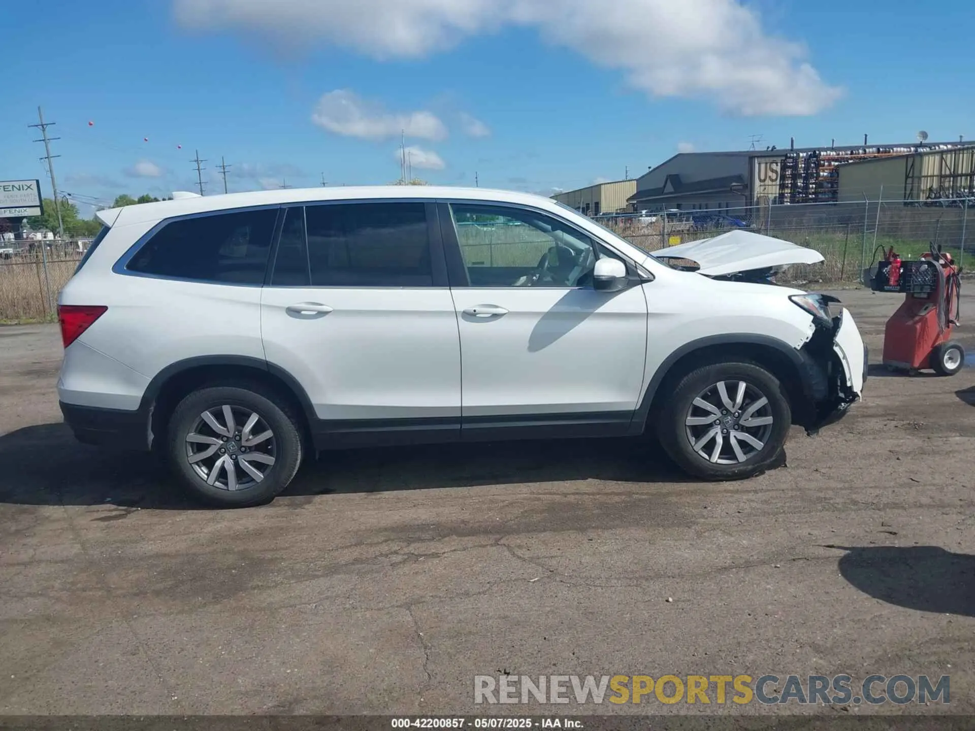 13 fotografías del automóvil dañado 5FNYF6H38LB025981 HONDA PILOT 2020