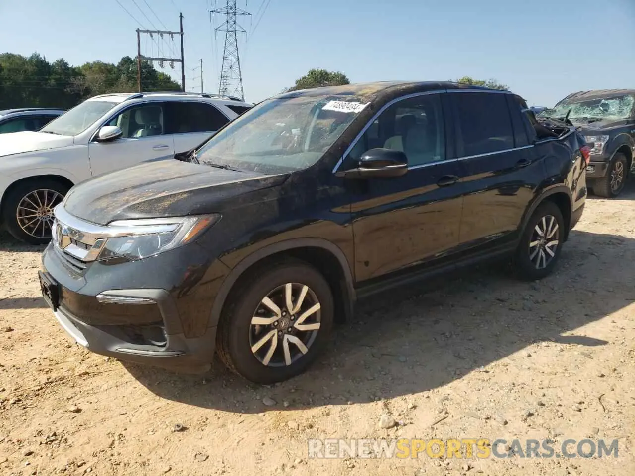 1 fotografías del automóvil dañado 5FNYF6H39LB040361 HONDA PILOT 2020