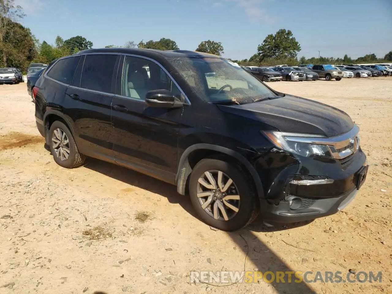 4 fotografías del automóvil dañado 5FNYF6H39LB040361 HONDA PILOT 2020