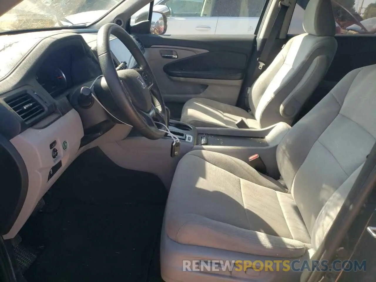 7 fotografías del automóvil dañado 5FNYF6H39LB040361 HONDA PILOT 2020