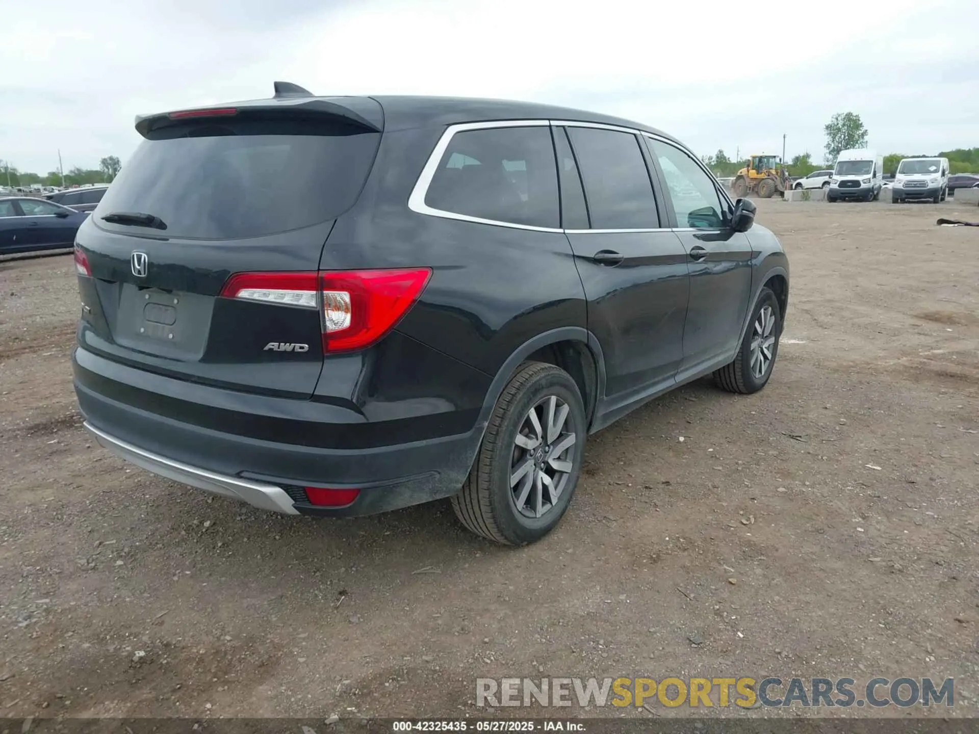 4 fotografías del automóvil dañado 5FNYF6H51LB058628 HONDA PILOT 2020